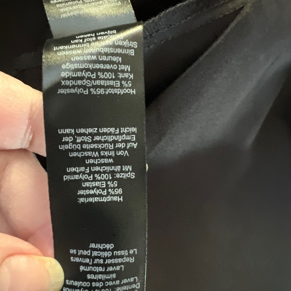 Boohoo US 6 Black Lace Sleeve Blazer Dress - Picture 8 of 8